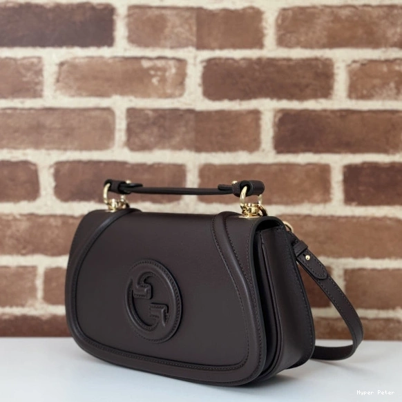 Hyper Peter Gucci handle bag-27*17*7CM top Blondie small 0802